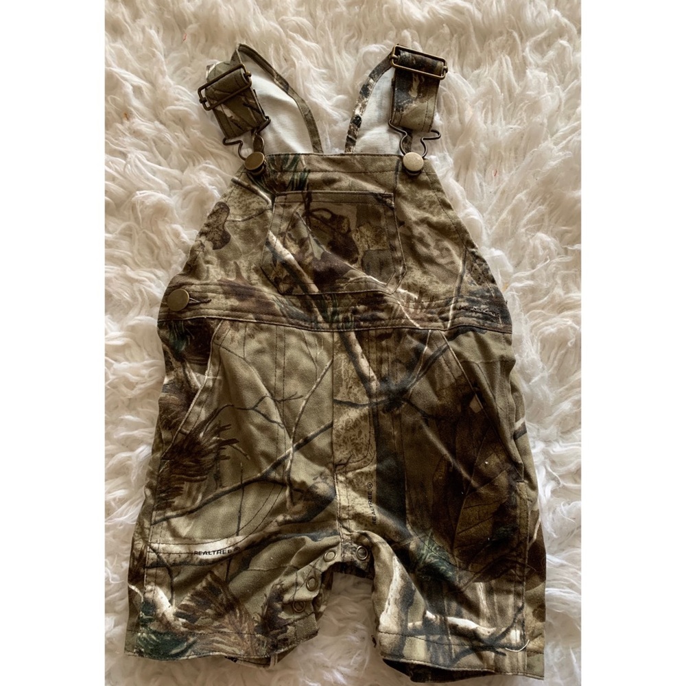 Camo overalls